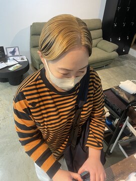 エムドットヘアーサロン(M. hair salon) アンブレラ+インナー+ハイライト