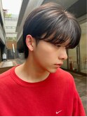 メンズヘア！韓国シースルーマッシュ