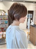 30代40代50代白髪染め銀座絶壁解消小顔くびれショートヘア伊