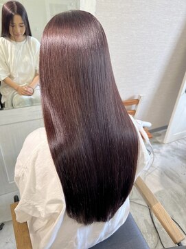 髪質改善シルクストレート