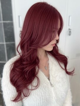 リアンバイアリュール(Lian by Allure) 《カシスピンクカラー》暖色カラー　ブリーチなしカラー