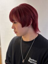 ジプソ(Gypso Hair salon)&nbsp;(そうや) ワインレッド