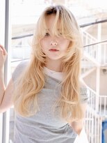 エムスラッシュ 本牧(M.SLASH)&nbsp;かき上げバング/姫カットレイヤー/ニュアンスロング/本牧