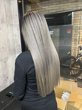 ラフ(LAFF) #黒髪#ボブルフ#ネビージュ#小顔#ワンレン