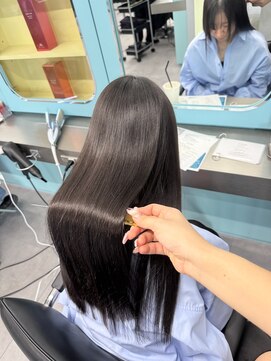 ノー バイ イオエ 西梅田(no. by ioe) 髪質改善縮毛矯正/髪質改善トリートメント/美髪縮毛矯正