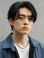 インブルーム(In Bloom) センターパート メンズヘア 韓国ヘア ニュアンスパーマ 20代