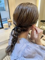 リリー 鷺沼店(RILLY)&nbsp;編みおろしヘアセット
