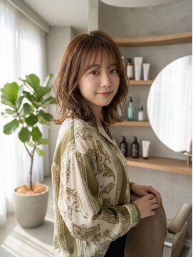 トゥーリ 佐賀鳥栖店(tuuli) tuuli ◇大人可愛いミディアム　20代30代40代の髪質改善縮毛矯正
