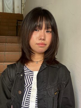 サンク 原宿 表参道(cinq) くびれシルエットのナチュラルレイヤー*
