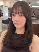 アビー(ABBEY) ミディアムレイヤー顔まわりレイヤー