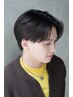 【自然な仕上がり*メンズセンターパート必見◎】カット+曲がる縮毛矯正