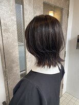 オルガ(olga)&nbsp;ボブレイヤー　グレージュ　透明感カラー　大人かわいい