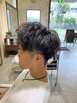 ブランシェ 高蔵寺店(BRANCHE)&nbsp;★メンズ★アップバング×スパイラルパーマ【北川】