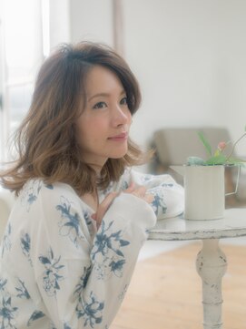 アメリエギャルソン 岩槻店(amelie et garcon) 大人可愛いフレンチックミディ