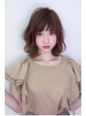 軽やかなボブにデジタルパーマでとろみ感をプラス♪藤沢