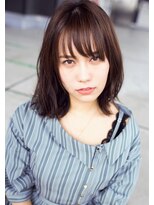 カモン(CAMON) 【CAMON.】外ハネロブ×ダークアッシュ