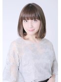 重軽ボブで今っぽく
