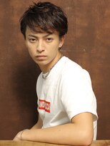 大人ツーブロックショート