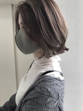 ヘアーデザイン シュシュ(hair design Chou Chou by Yone) ☆chouchou☆レイヤーボブ×グレージュ