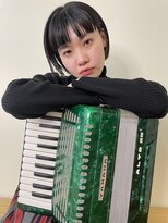 リル(Lilu)&nbsp;2021／001  シンプルなフィット感を大事にしたボブ