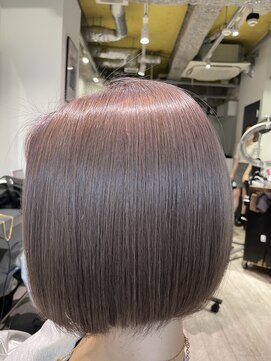 ルイス(L'wis) 大人気カラー♪ラベージュ！ショートボブで可愛く！