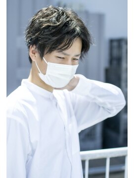 クレドガーデン 西新井店(CRED GARDEN) ツーブロック/センターパート/束感ショート/黒髪/西新井21