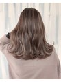 アップ(A+hair)&nbsp;salon style 3外国人風3Dハイライト