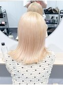 ブリーチのみのtsuyaブロンドヘアー