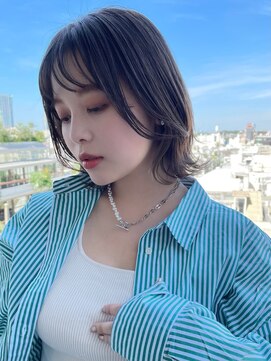 アイヴィ 表参道(IVY) 流れる顔周りくびれボブ【肥田亜沙美】