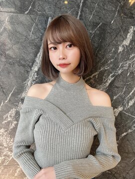 ロンド ロビン 栄(Lond robin) 【Lond robin】河野まい　髪質改善/インナーカラー/韓国