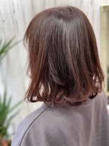 ミンク(3n9)&nbsp;重めのミディアムスタイル