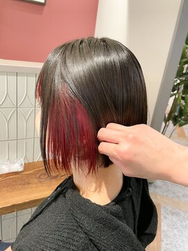 ムーン(moon) 2月#チェリーブラウン#モードヘア#ダークアッシュ