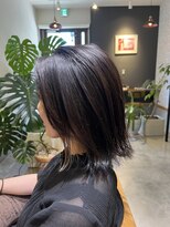 ヘア サロン ルート 幕張(Hair Salon ROUTE)&nbsp;《大人可愛い》20代30代40代外ハネボブ [ROUTE 幕張店]