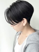 モリオフロムロンドン 原宿本店(morio from London)&nbsp;【morio原宿】黒髪ショート　前髪なし　ハンサムショート