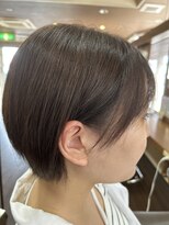 プレッソヘアー Presso hair&nbsp;落ち着いた色　ショートスタイル