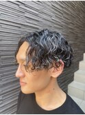 前下がりツイスパ