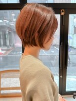 ロンド エスポワール 錦糸町(Lond espoir)&nbsp;斜めバングショート顔周りシルキーベージュ【錦糸町/ショート】