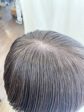 メイクス 表参道(MAKE'S omotesando) 【堀口】明るいグレイカラー(白髪染め)