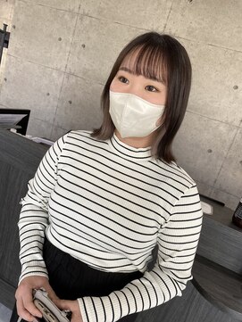 グランツ(Glanz) インナーベージュ×ボブ
