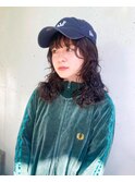 レイヤーカット / パーマ / ニュアンスパーマ
