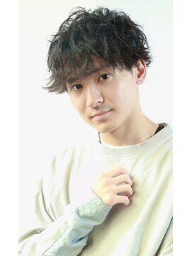 リアン(lien) 『lien.自由が丘 メンズ』 外ハネスパイラルパーマ 担当西村