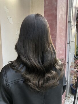 ボアップ(boappu) #オリーブカラー#艶カラー#髪質改善トリートメント