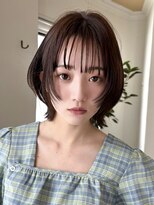 アンバー 池袋(amber)&nbsp;簡単セットで、ボブウルフ