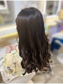 結婚式 二次会 お呼ばれ デート  編み込みハーフツイン