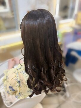 結婚式 二次会 お呼ばれ デート  編み込みハーフツイン