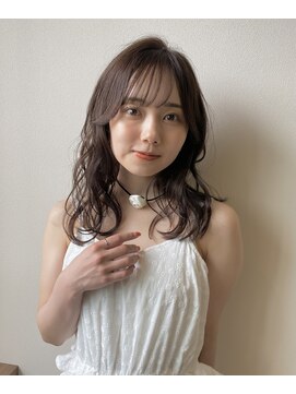 クーナバイトマト 横浜(Cuna by TOMTO) 【RYOSUKE】コテ巻き風カール_ゆるふわカール_シースルーバング
