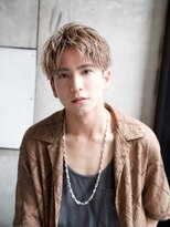 アルファ 新宿(alpha)&nbsp;サーフカール/ 刈り上げセンターパート/ブルーブラック[新宿駅]