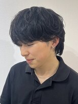 ベル 桑名(BHEL)&nbsp;三重桑名ニュアンスパーマフェザーパーマ緩めマッシュヘア