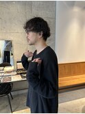 くしゃくしゃワイルドパーマ
