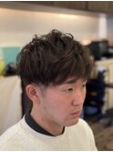 メンズスパイラルパーマ